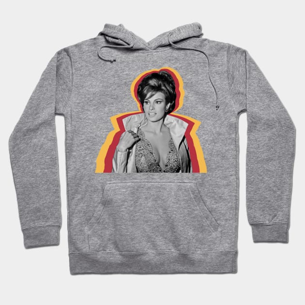 Raquel welch vintage Hoodie by Buddydoremi